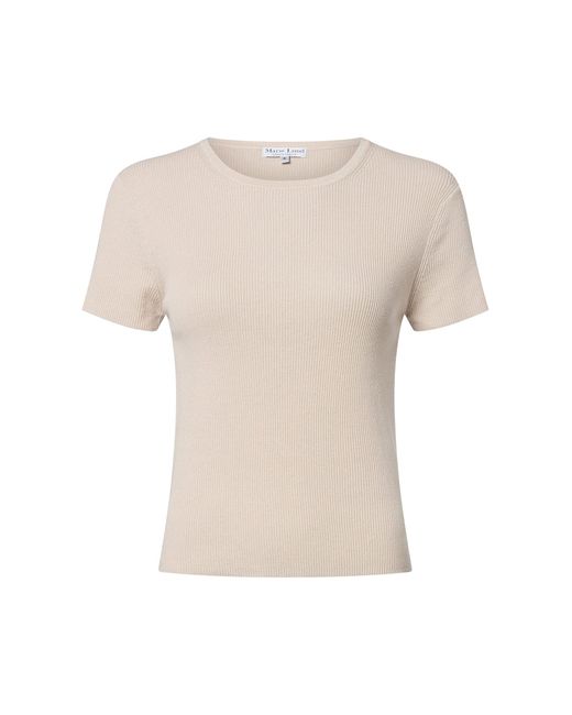Marie Lund White Strickpullover