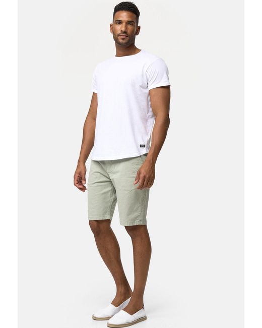 INDICODE Chinoshorts Luis in Natural für Herren