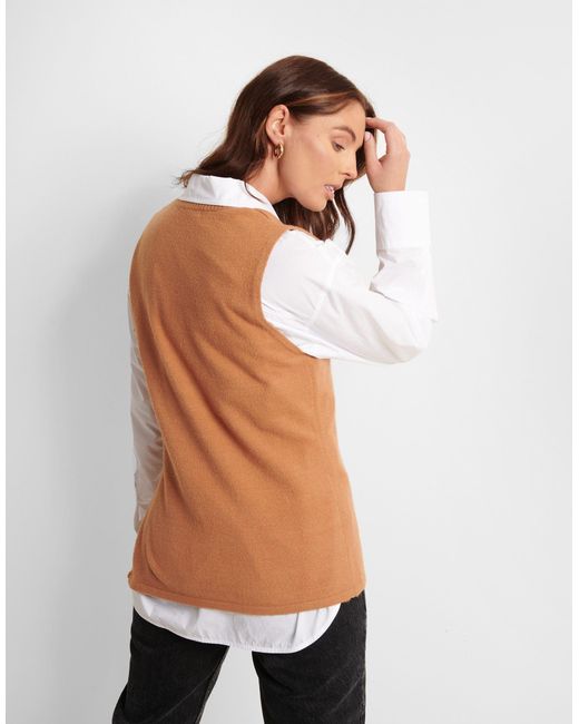 Threadbare Natural Pullunder Zofia
