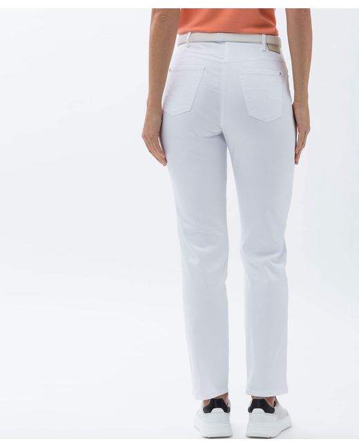 RAPHAELA by BRAX White 5-Pocket-Jeans