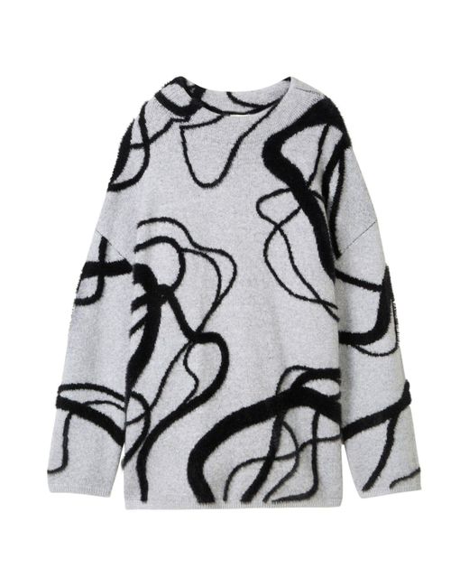 Tom Tailor Gray Strickpullover (1-tlg) Plain/ohne Details