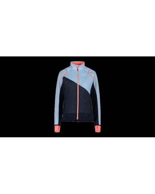 CMP Black Outdoorjacke WOMAN JACKET WITH DETACHABLE S CRISTALL BLUE