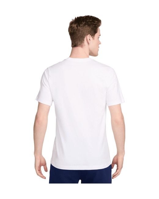 Nike Niederlande Crest T-Shirt EM 2024 default in White für Herren