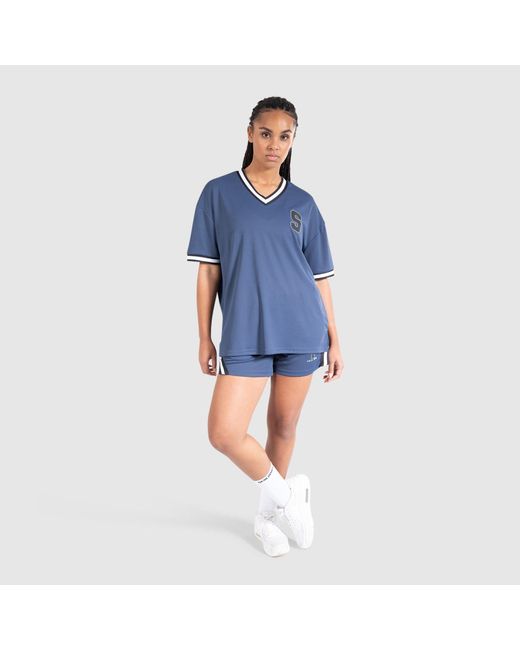 Smilodox Blue T-Shirt Triple Thrive Oversize