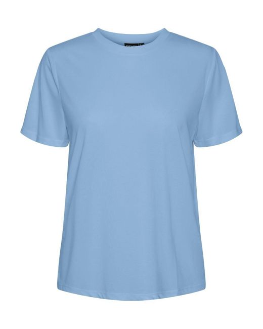 Pieces Blue T-Shirt