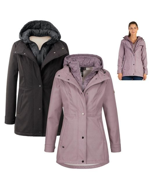 Linea Primero Purple Hardshelljacke LPO