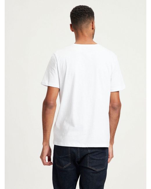 Cross Jeans ® Rundhalsshirt 15918 in White für Herren