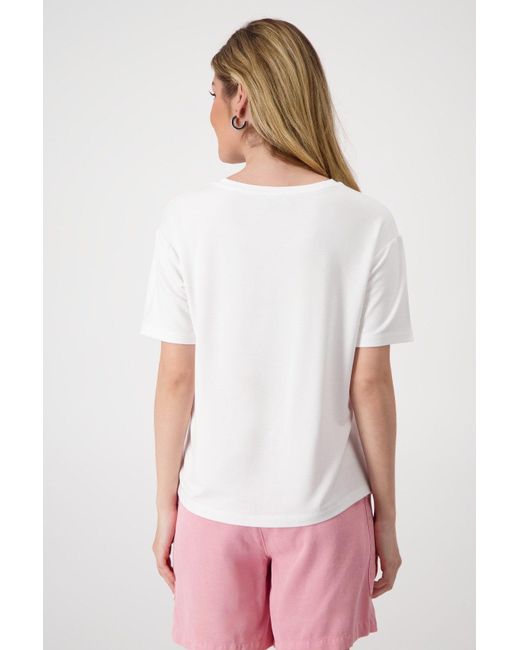 Monari Pink Kurzarmhemd T-Shirt