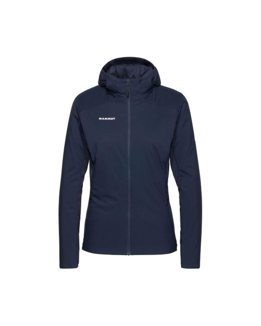 Mammut Blue Funktionsjacke Rime Light IN Flex Hooded Jacket , Hybrid-Jacken, warm
