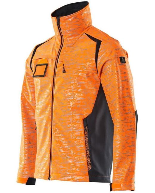 Mascotte Softshelljacke in Orange für Herren