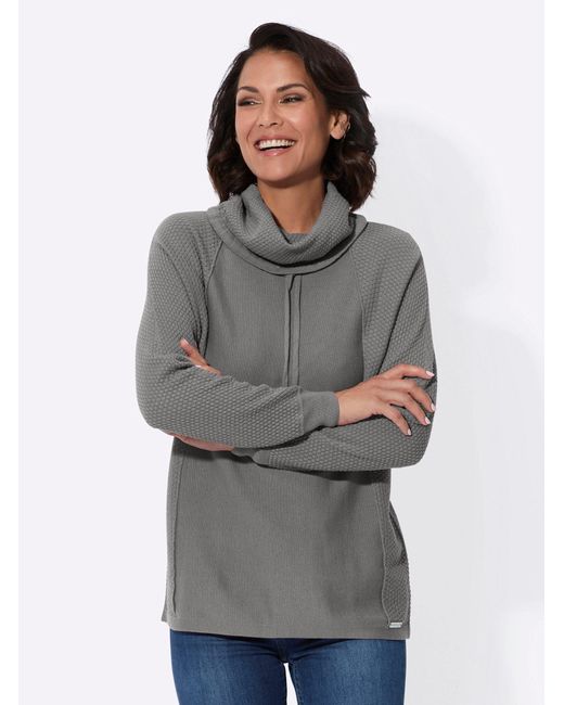 WITT Gray Strickpullover Pullover