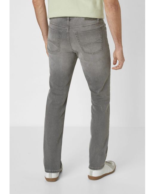 Paddock's PIPE Slim-Fit Jeans mit Stretch in Gray für Herren