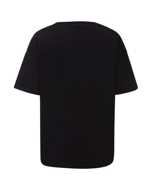 LASCANA ACTIVE Black T-Shirt im Oversize-Schnitt mit sportlichem Schriftzug