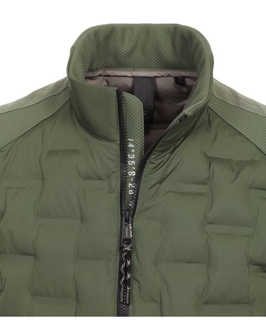 CASA MODA Steppweste in Green für Herren