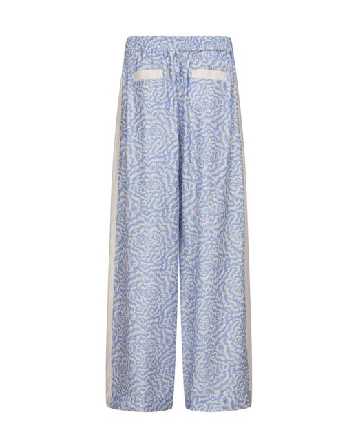 Mos Mosh Blue 5-Pocket-Hose MMCharbel Saku Pant