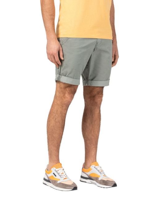 Timezone Shorts SLIM JANNOTZ SHORT mit Stretch in Blue für Herren