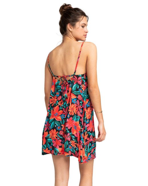 Roxy Red Sommerkleid Spring Adventure