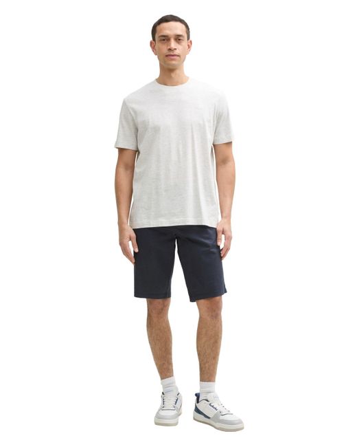 Tom Tailor Chinoshorts im Four-Pocket Style in Blue für Herren