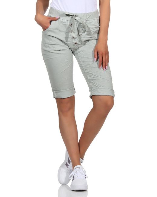 CLEO STYLE Gray Bermudas Bermuda 20828 34-38 Mint