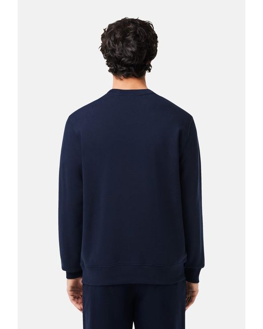 Lacoste Pullover Sweatshirt (1-tlg) in Blue für Herren