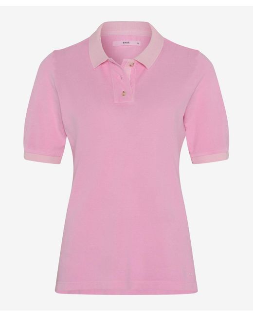 Brax Pink Sweatshirt STYLE.CLEO, sea shell