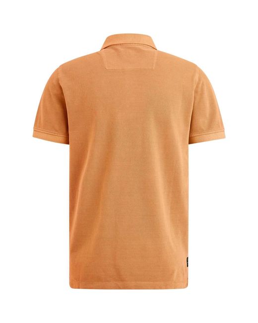 PME LEGEND Poloshirt Regular Fit (1-tlg) in Orange für Herren