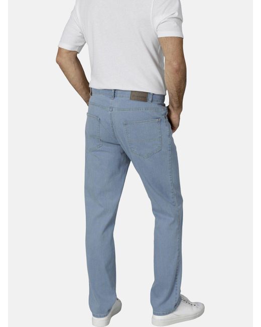 Babista Comfort-fit-Jeans VESTABELLA mit bequemen Unterbauchschnitt in Blue für Herren