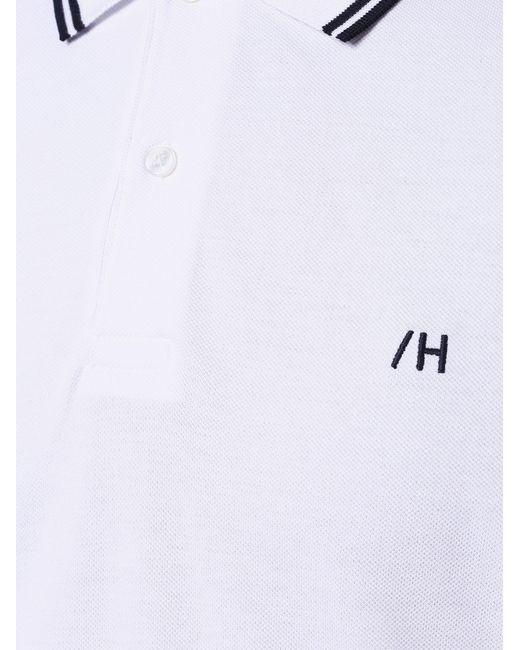 SELECTED Poloshirt SLHDante in White für Herren