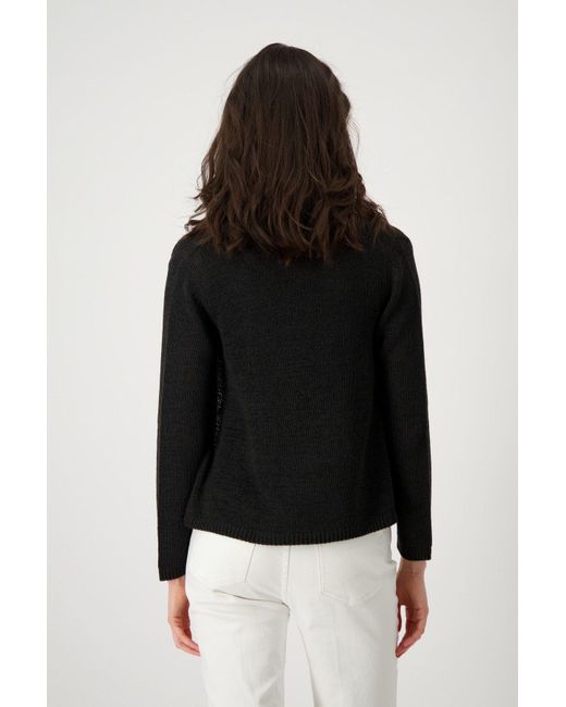 Monari Black Strickjacke