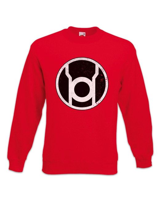 Urban Backwoods The Red Lantern Logo Sweatshirt Sheldon TBBT Nerd TV Cooper Theory für Herren