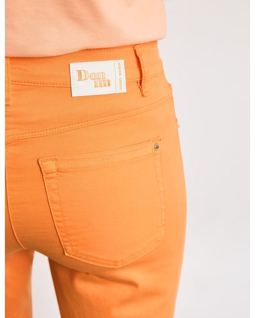 Gerry Weber Orange 7/8-Hose 3/4 Jeans SOLINE BEST4ME High Light