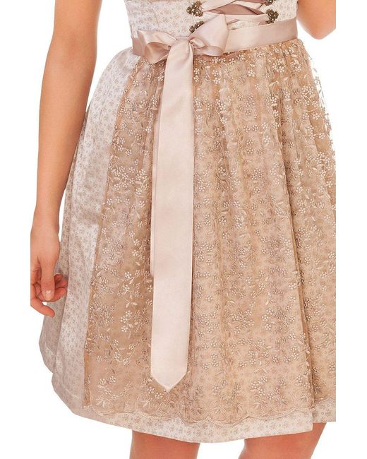 Alpenwahnsinn Natural Midi Dirndl 2tlg.