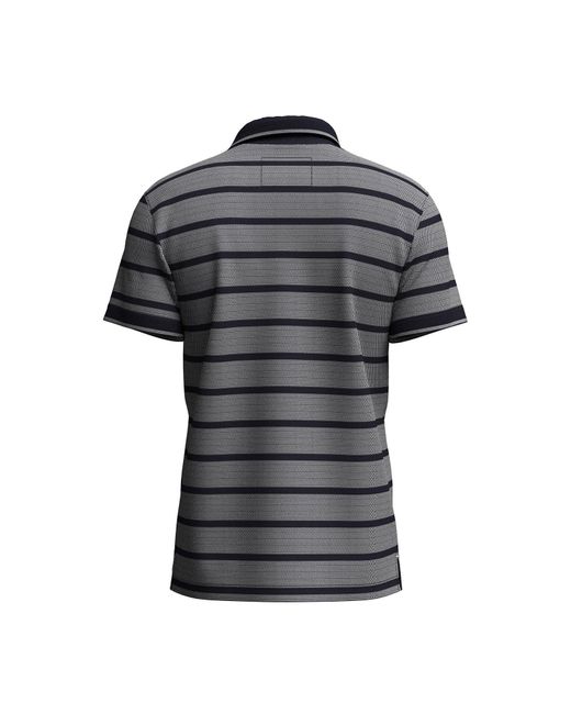 Fynch-Hatton Poloshirt Polo, 2-Tone, fine stripe in Black für Herren