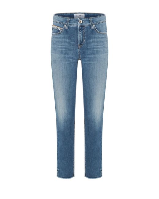 Cambio Blue 7/8-Jeans Piper short