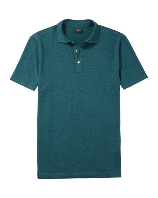 Olymp T-Shirt CASUAL / He. / 5429/52 Polo in Green für Herren