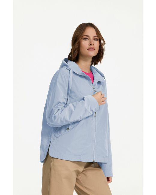 Manisa Blue Kurzjacke mit Kapuze