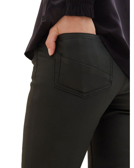 Tom Tailor Black Skinny-fit- Cargo Jeans Hose Mid Waist Denim Jogger Pants ONLMISSOURI 6318 in Schwarz