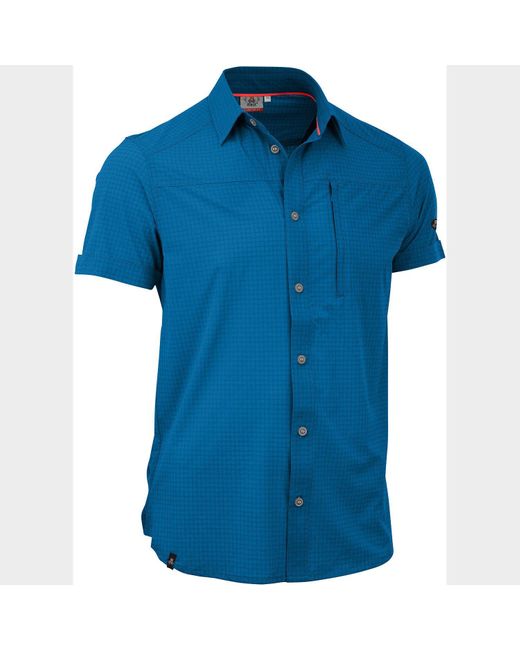 Maul Sport ® Outdoorhemd Hemd Veniv 4XT in Blue für Herren
