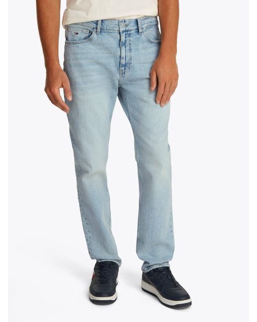 Tommy Hilfiger Tommy Regular-fit-Jeans RYAN RGLR STRGHT mit Logoprägung in Blue für Herren