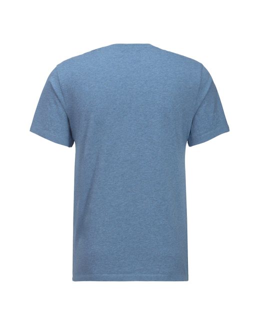 Levi's Levi's® V-Shirt LE ORIGINAL HM VNECK mit Logostickerei in Blue für Herren