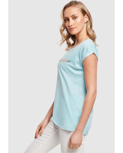 Merchcode Ladies Mothers Day - Best mom ever T-Shirt (1-tlg) in Blau | Lyst  DE