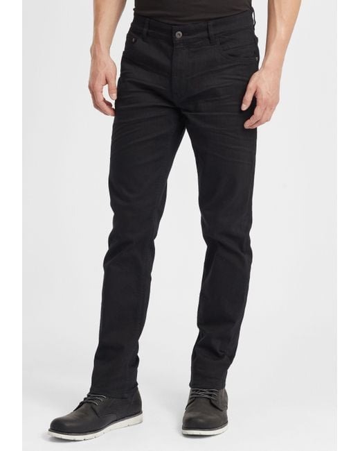 Solid 5-Pocket-Jeans SDFynn in Black für Herren