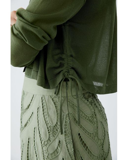 Ouí Green Langmantel Jacke 6772