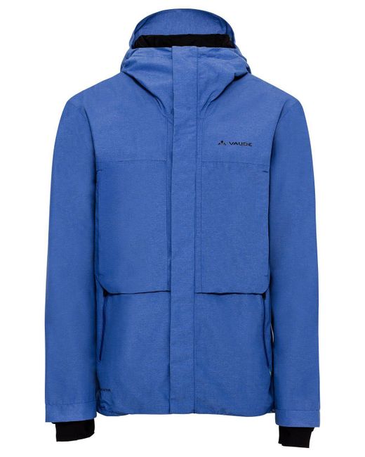 Vaude Outdoorjacke Men's Comyou Pro Rain Jacket (1-St) Klimaneutral kompensiert in Blue für Herren