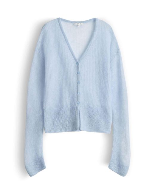 Opus Blue Strickpullover Strick Dorfu