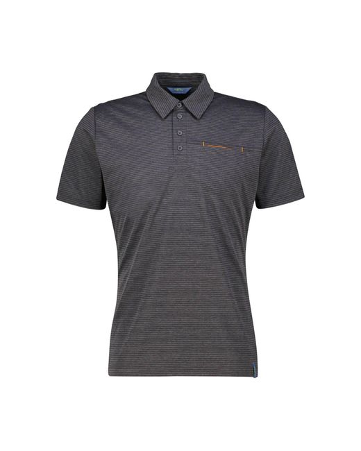 Meru Poloshirt (1-tlg) in Black für Herren