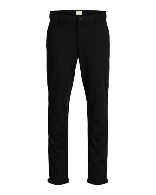Jack & Jones Chinohose JPRCCMARCO JJADRIAN CHINO PANT NOOS in Black für Herren