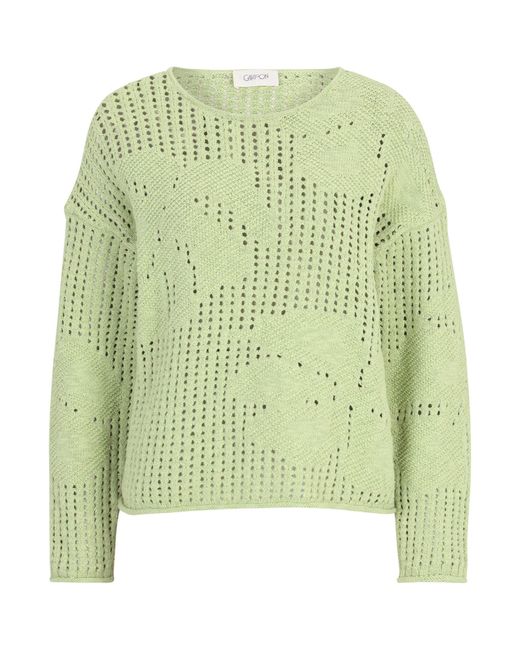 Cartoon Green Strickpullover Kurz /1 Arm