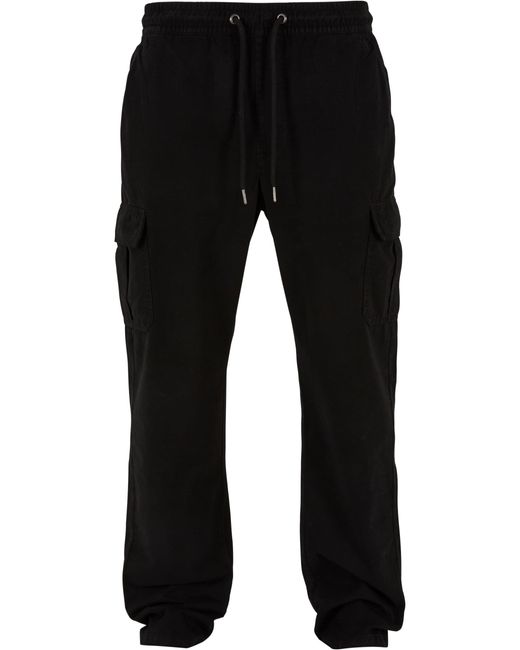 Urban Classics Cargohose Cotton Cargo Pants (1-tlg) in Black für Herren