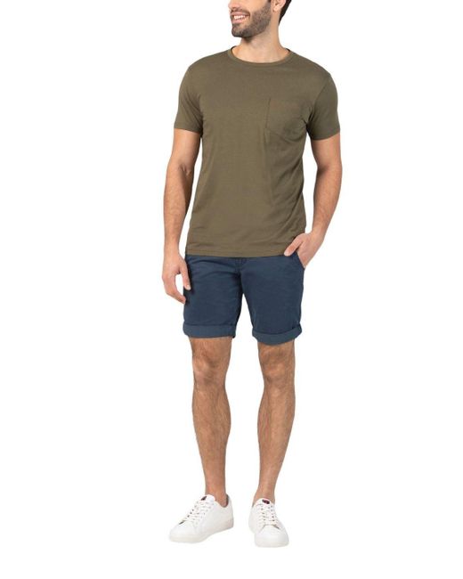 Timezone Shorts SLIM JANNOTZ SHORT mit Stretch in Blue für Herren